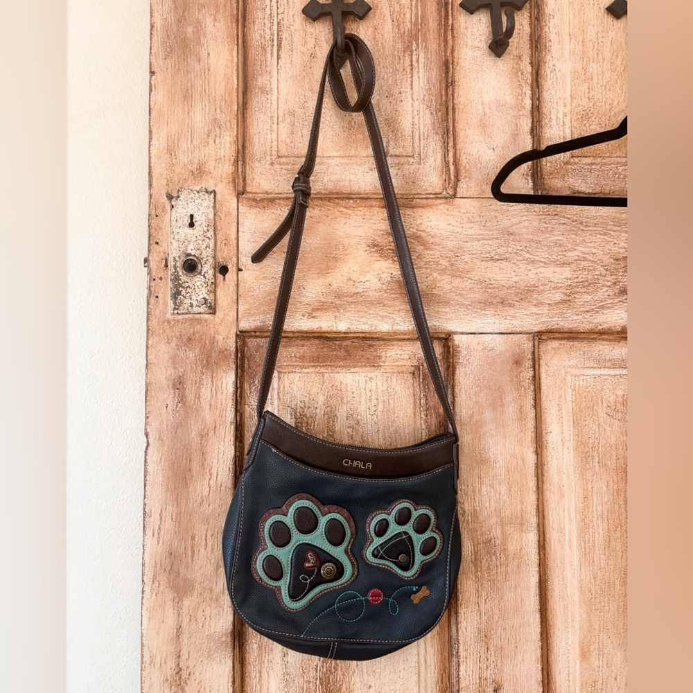 Chala Pawprint Crossbody Bag